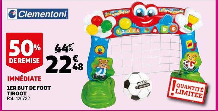 1er but de foot tiboot clementoni