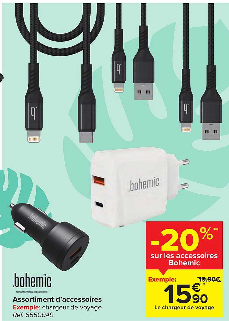 assortiment d'accessoires bohemic