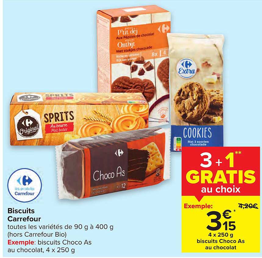 Biscuits Carrefour