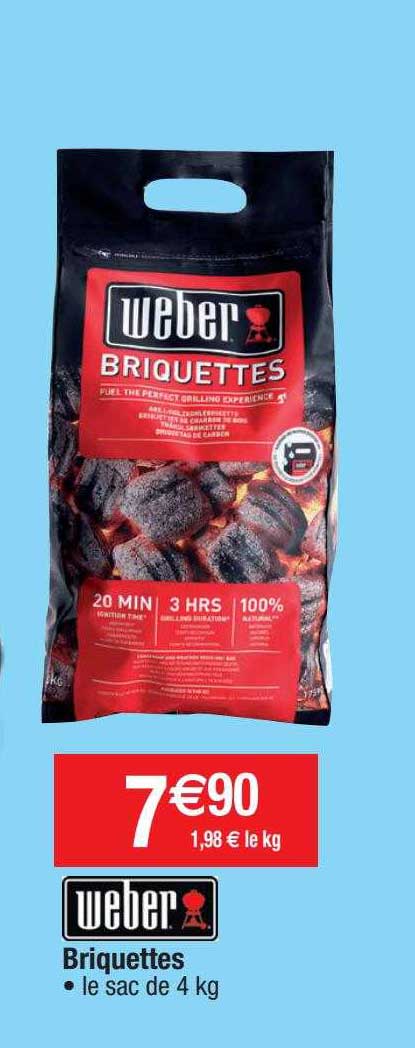Briquettes Weber