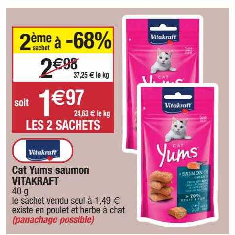 cat yums saumon vitakraft
