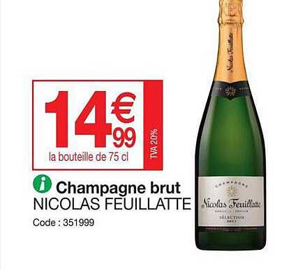Champagne Brut Nicolas Feuillatte