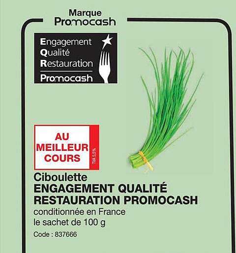 ciboulette engagement qualité restauration promocash