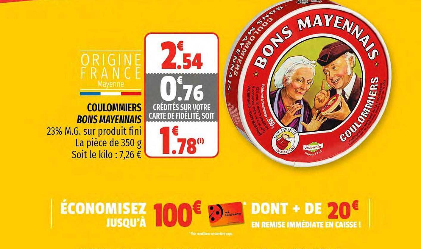 coulommiers bons mayennais