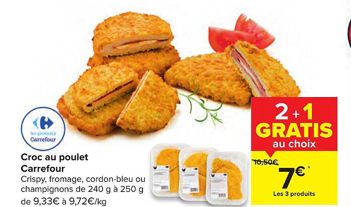 Croc Au Poulet Carrefour