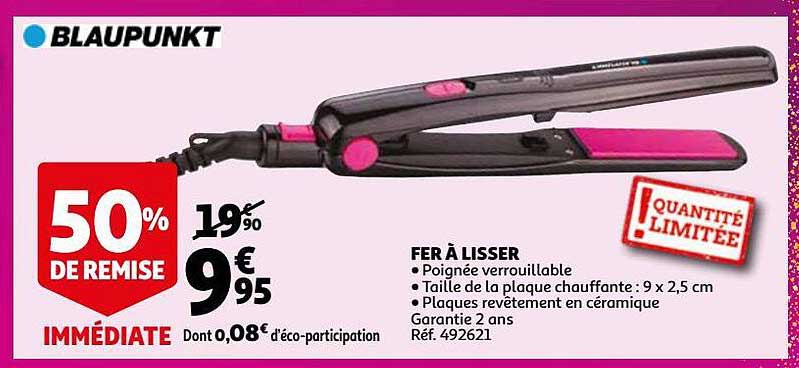 fer à lisser blaupunkt