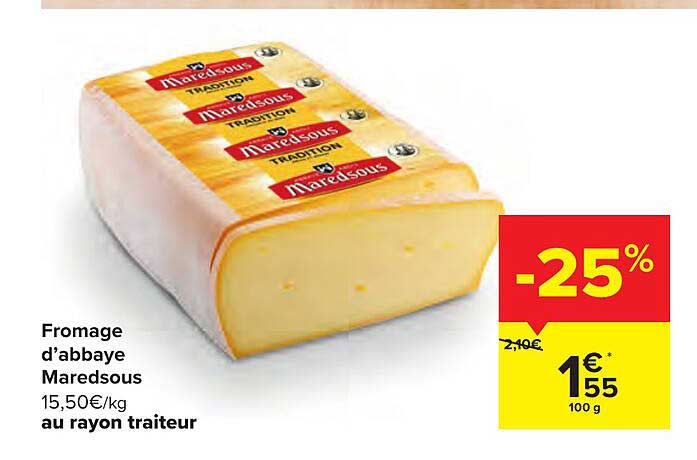 fromage d'abbaye maredsous