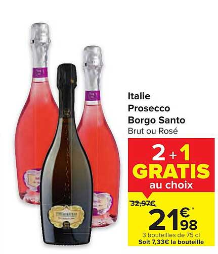 Italie Prosecco Borgo Santo