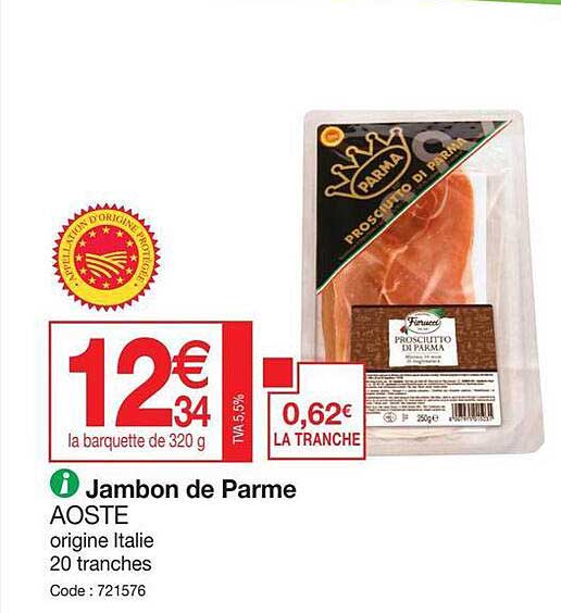 Jambon De Parme Aoste