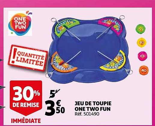 jeu de toupie one two fun
