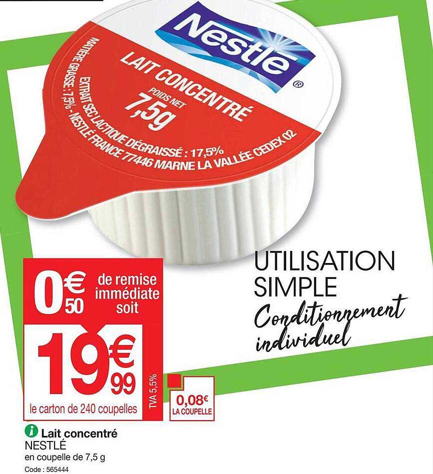 Lait Concentré Nestlé