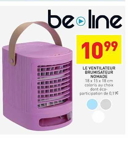 Le Ventilateur Brumisateur Nomade