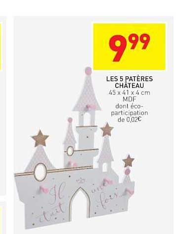 les 5 patères château
