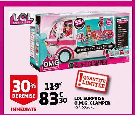 lol surprise o.m.g. glamper