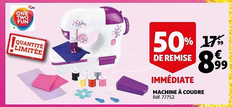 machine à coudre one two fun
