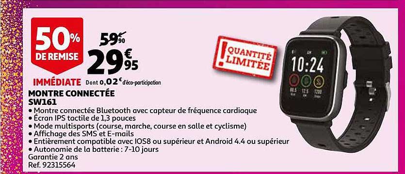 Montre Connectée Sw161