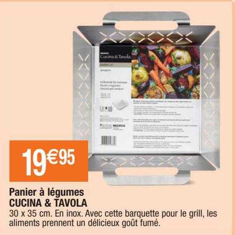 panier à légumes cucina & tavola