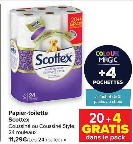 papier-toilette scottex