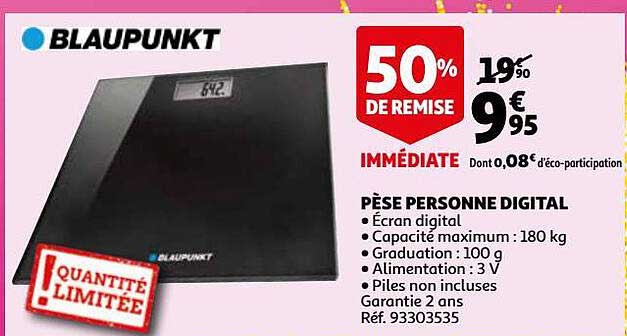 Pèse Personne Digital Blaupunkt