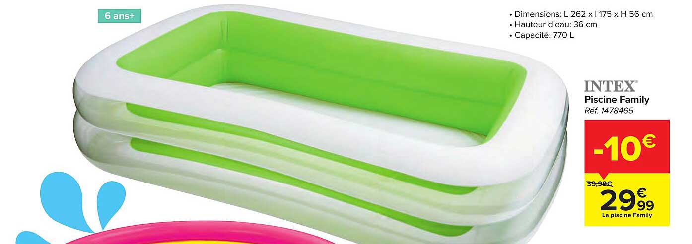 Piscine Family Intex