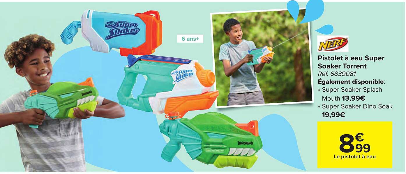 pistolet à eau super soaker torrent