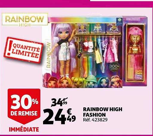 rainbow high fashion