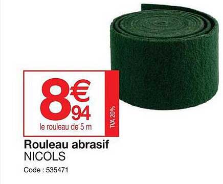 Rouleau Abrasif Nicols