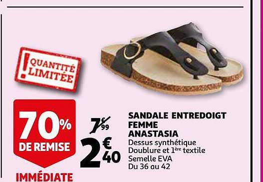 sandale entredoigt femme anastasia