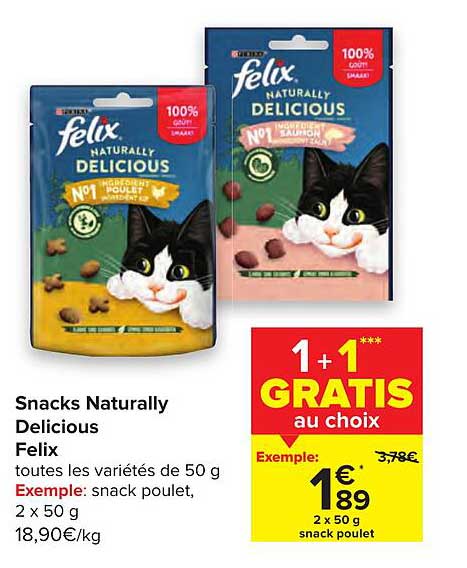 snacks naturally delicious felix