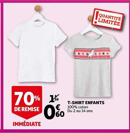 t-shirt enfants