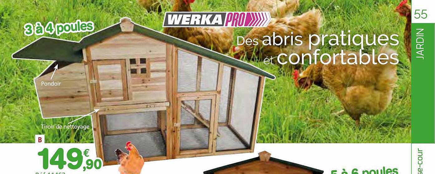abris pratiques et confortables werka pro