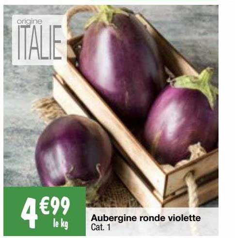 Aubergine Ronde Violette