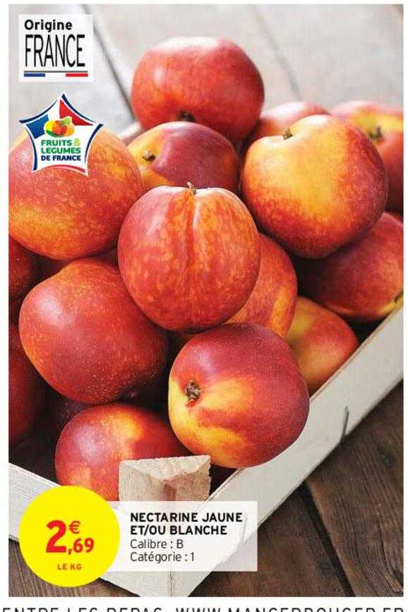 nectarine jaune et-ou blanche