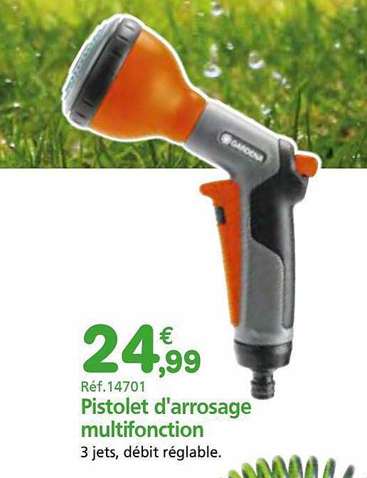 Pistolet D'arrosage Multifonction