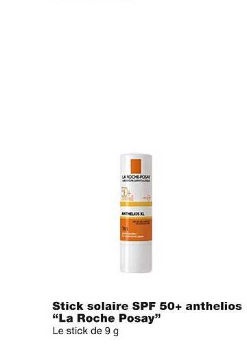 stick solaire spf 50+ anthelios "la roche posay"