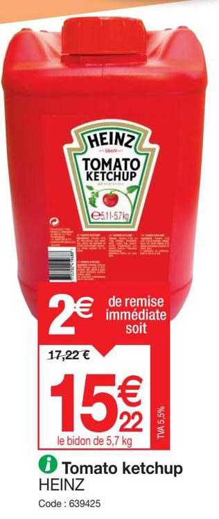tomato ketchup heinz