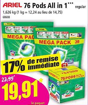 76 pods all in 1 ariel