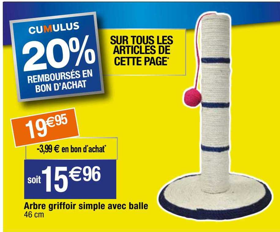 Arbre Griffoir Simple Avec Balle