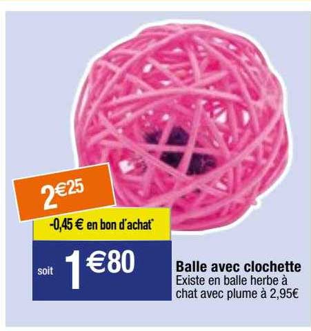 balle avec clochette