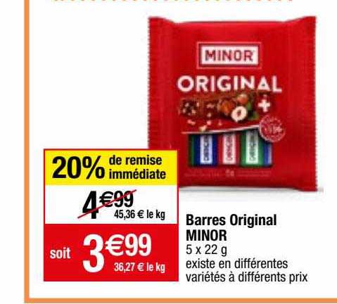barres original minor