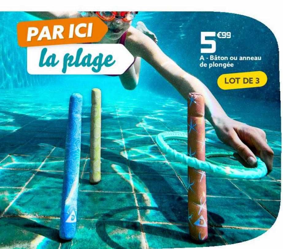bâton ou anneau de plongée