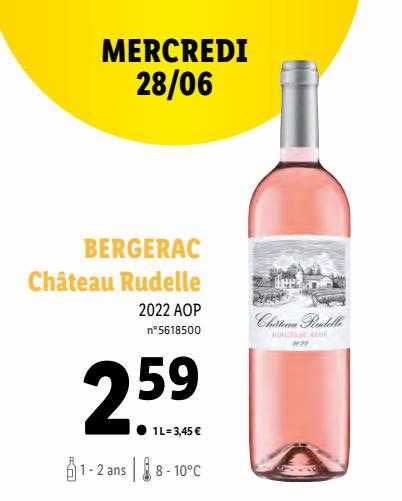 bergerac château rudelle