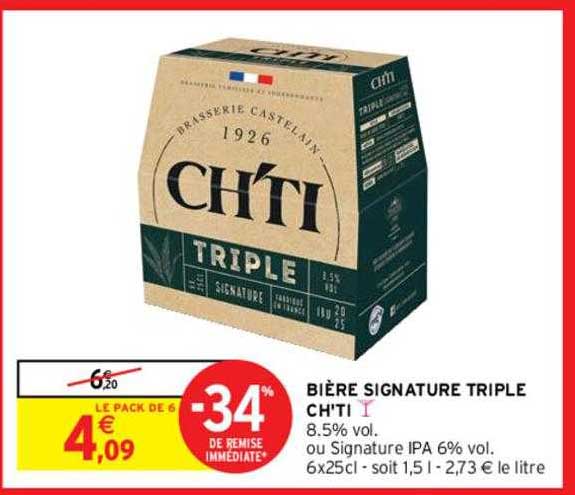 Bière Signature Triple Ch'ti