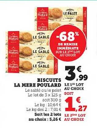 Biscuits La Mère Poulard