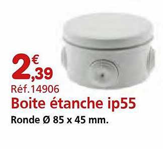 boîte étanche ip55