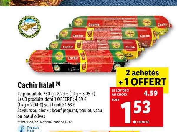 cachir halal