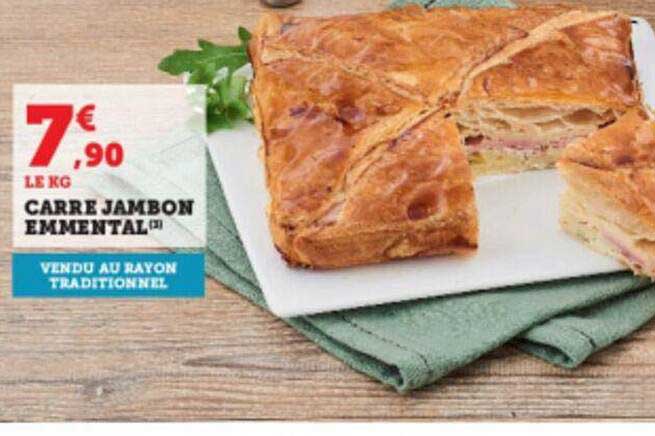 Carré Jambon Emmental