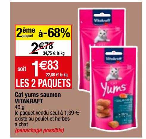 cat yums saumon vitakraft