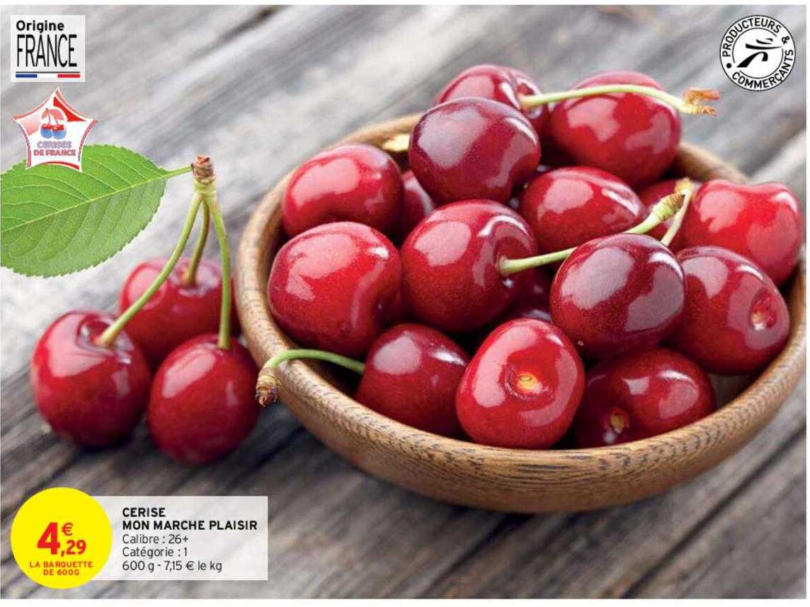 cerise mon marché plaisir