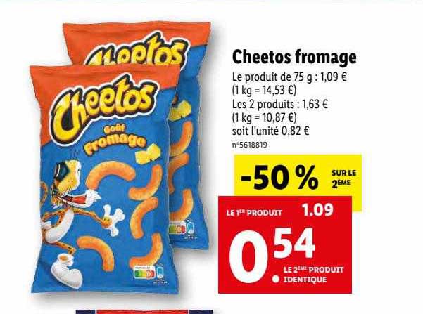 Cheetos Fromage